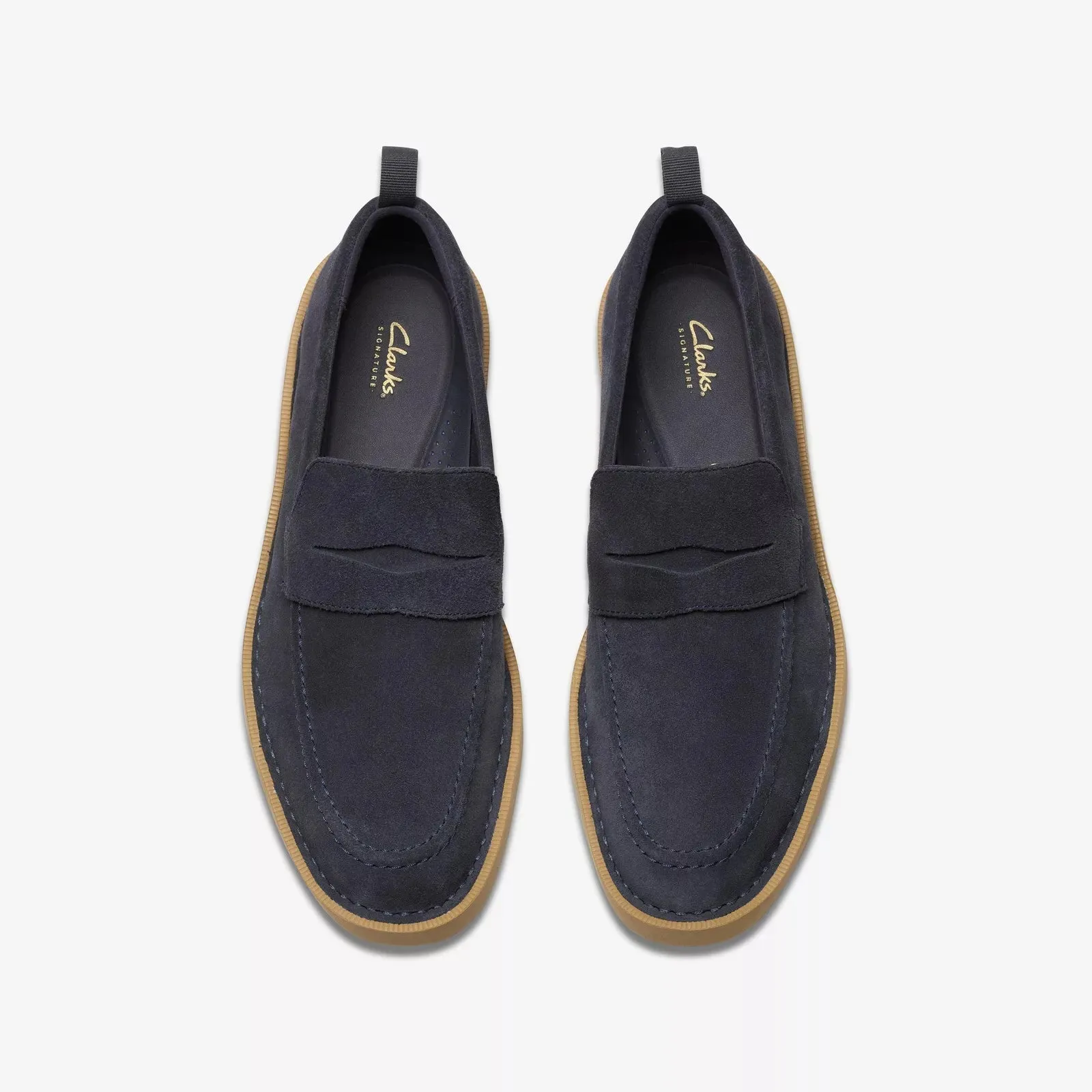 Clarks Men's Martock Lo Navy Suede 26180849