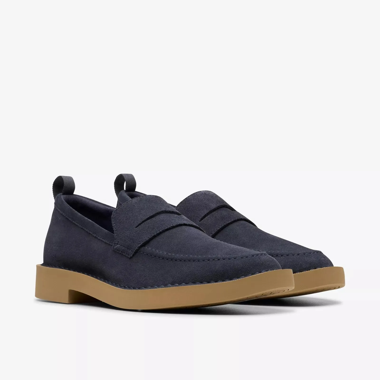 Clarks Men's Martock Lo Navy Suede 26180849