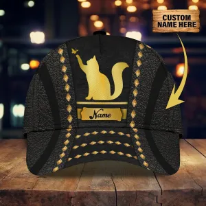 Classic Cap for Cat Lover - Personalized Name Cap - Co98