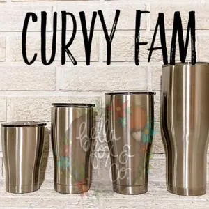 Classic Custom Rainbow Ink Tumbler **FREE SHIPPING