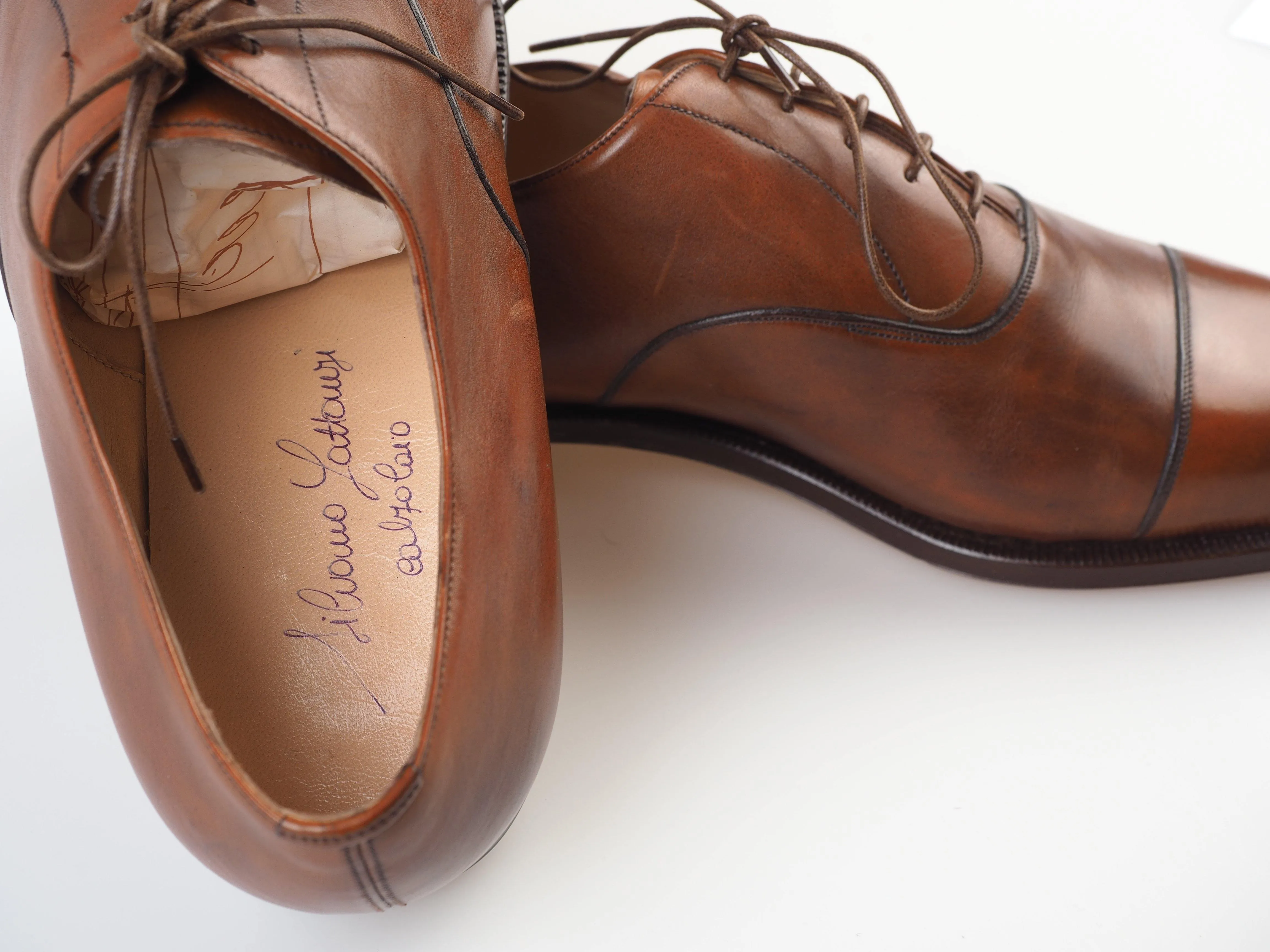 Classic leather derby Shoes