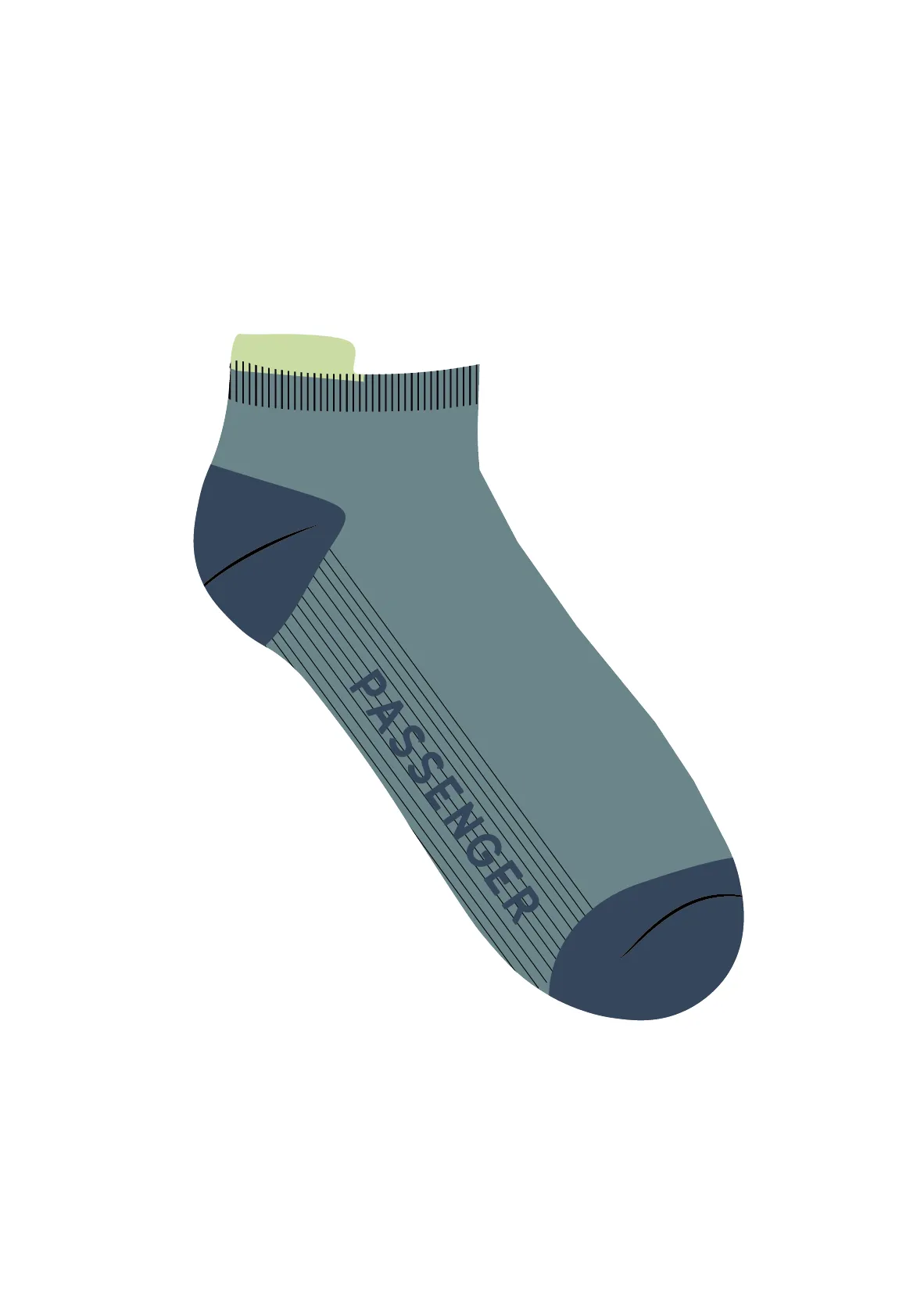 Classic Roamer Trainer Socks - Arctic