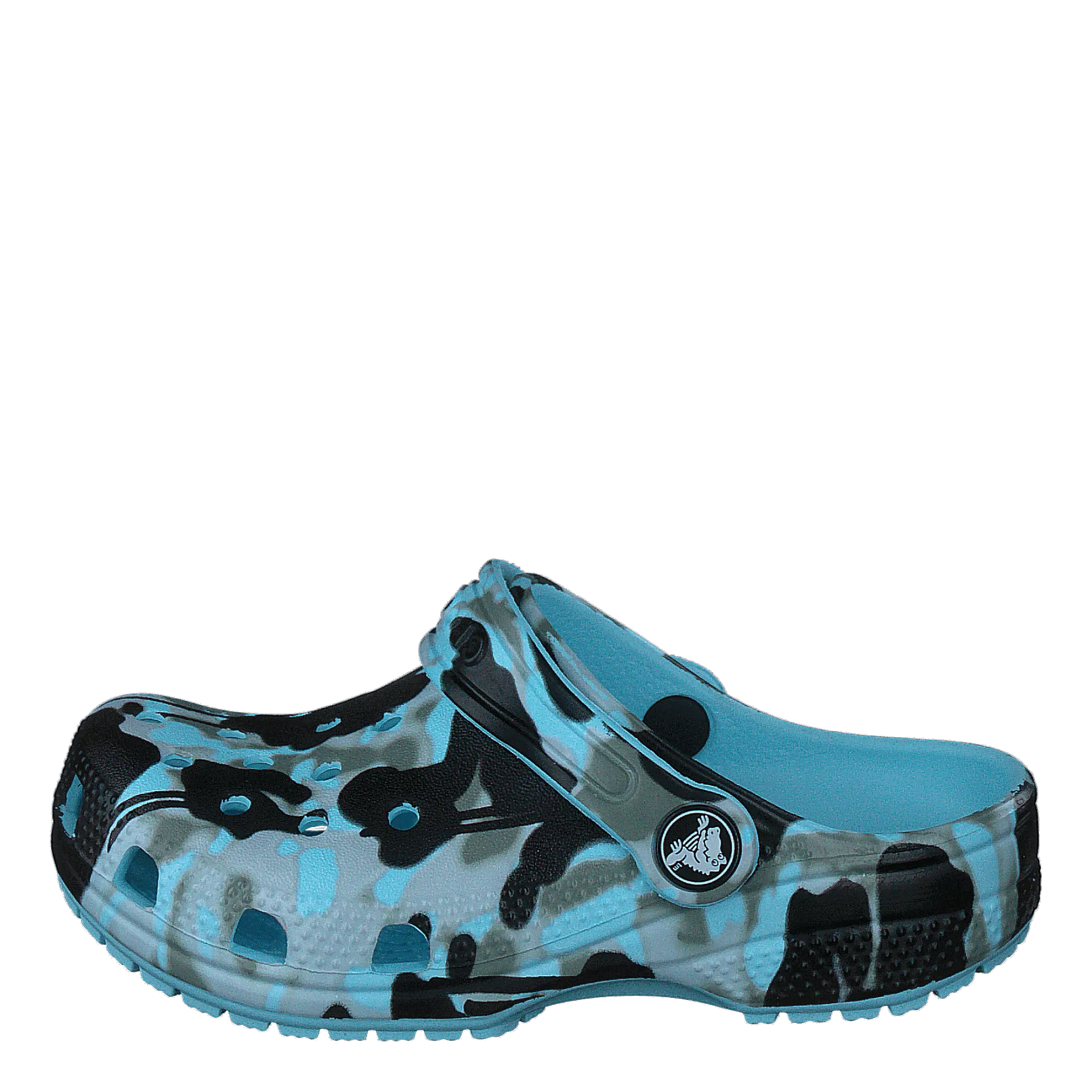 Classic Spray Camo Clog Kids Arctic