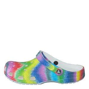 Classic Spray Dye Clog White/multi