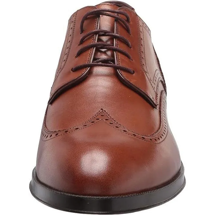 Cole Haan Men's Dawson Grand 360 Wing Tip Oxford WP British Tan C31589