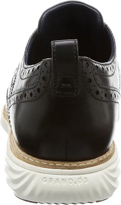 Cole Haan Men's GrandEvOlution Shortwing Oxford Black/Ivory C26307