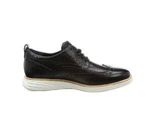 Cole Haan Men's GrandEvOlution Shortwing Oxford Black/Ivory C26307