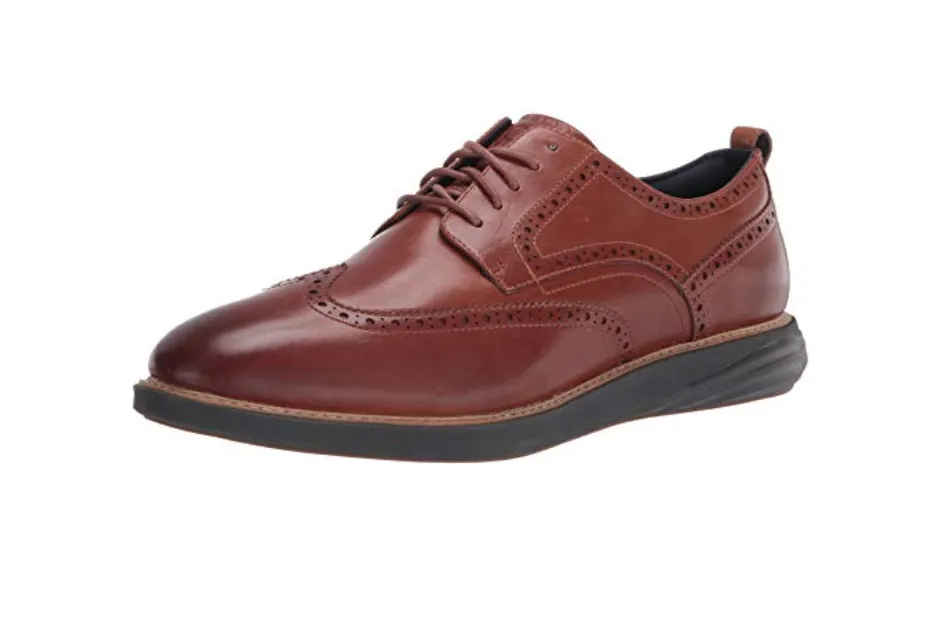 Cole Haan Men's GrandEvOlution Shortwing Oxford British Tan Java Leather C26385