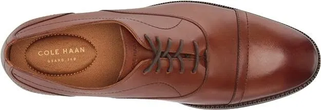 Cole Haan Men's Sawyer Cap Toe Oxford British Tan C35105