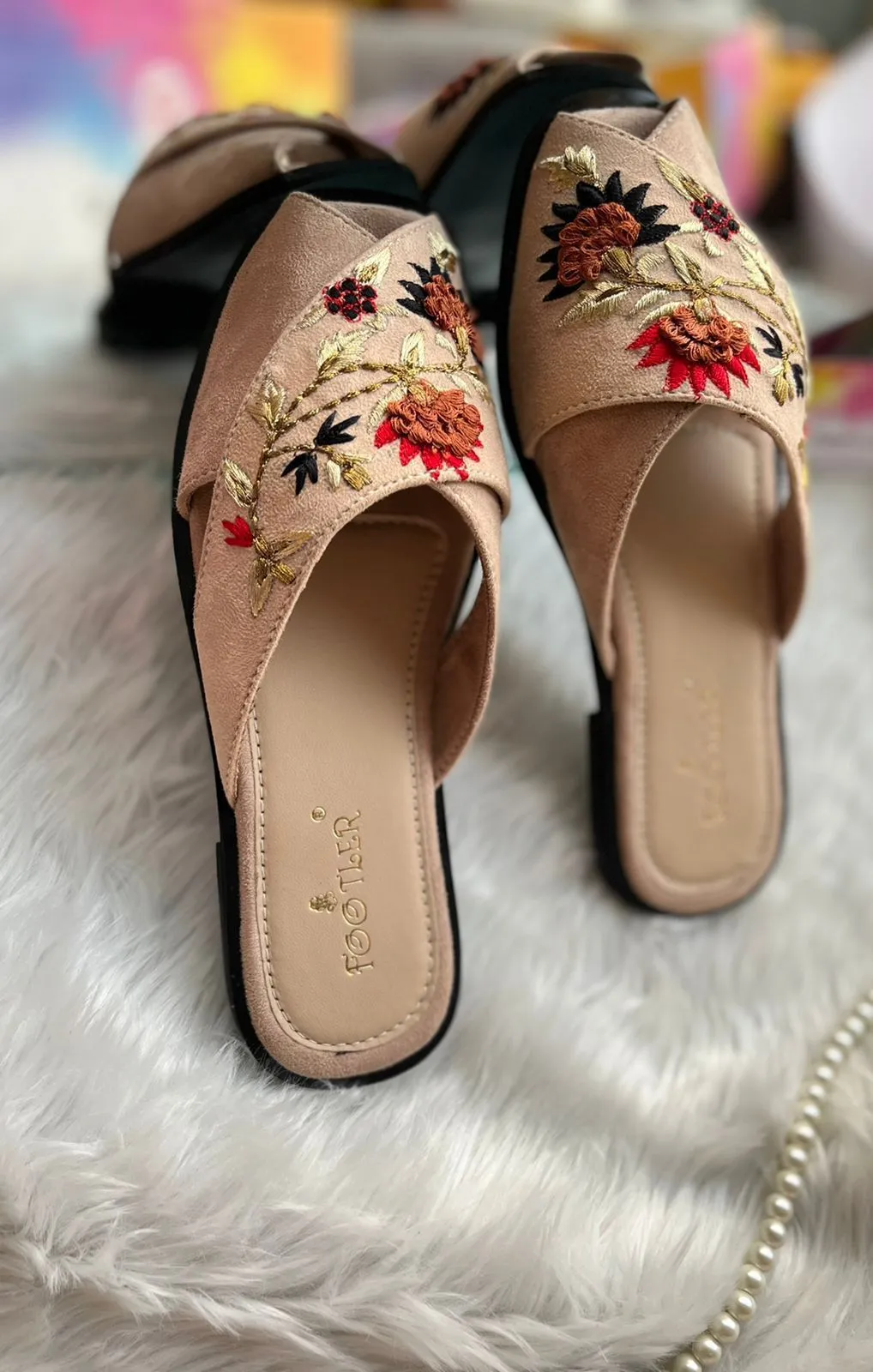 Colorful Embroidered Peshawari