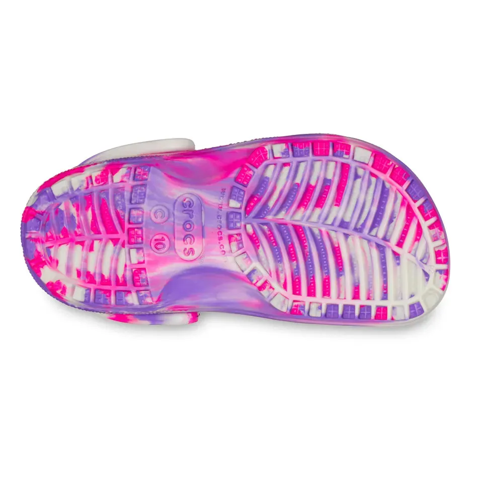 CROCS Classic Glow Marble Clogs