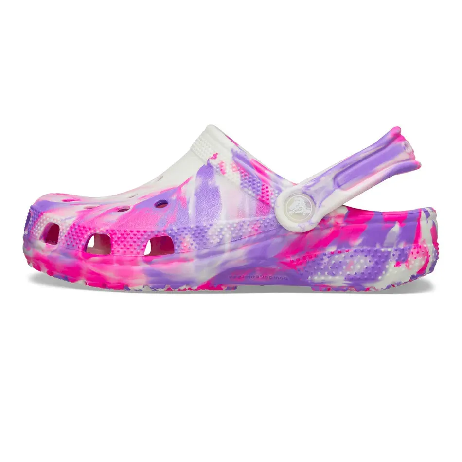 CROCS Classic Glow Marble Clogs