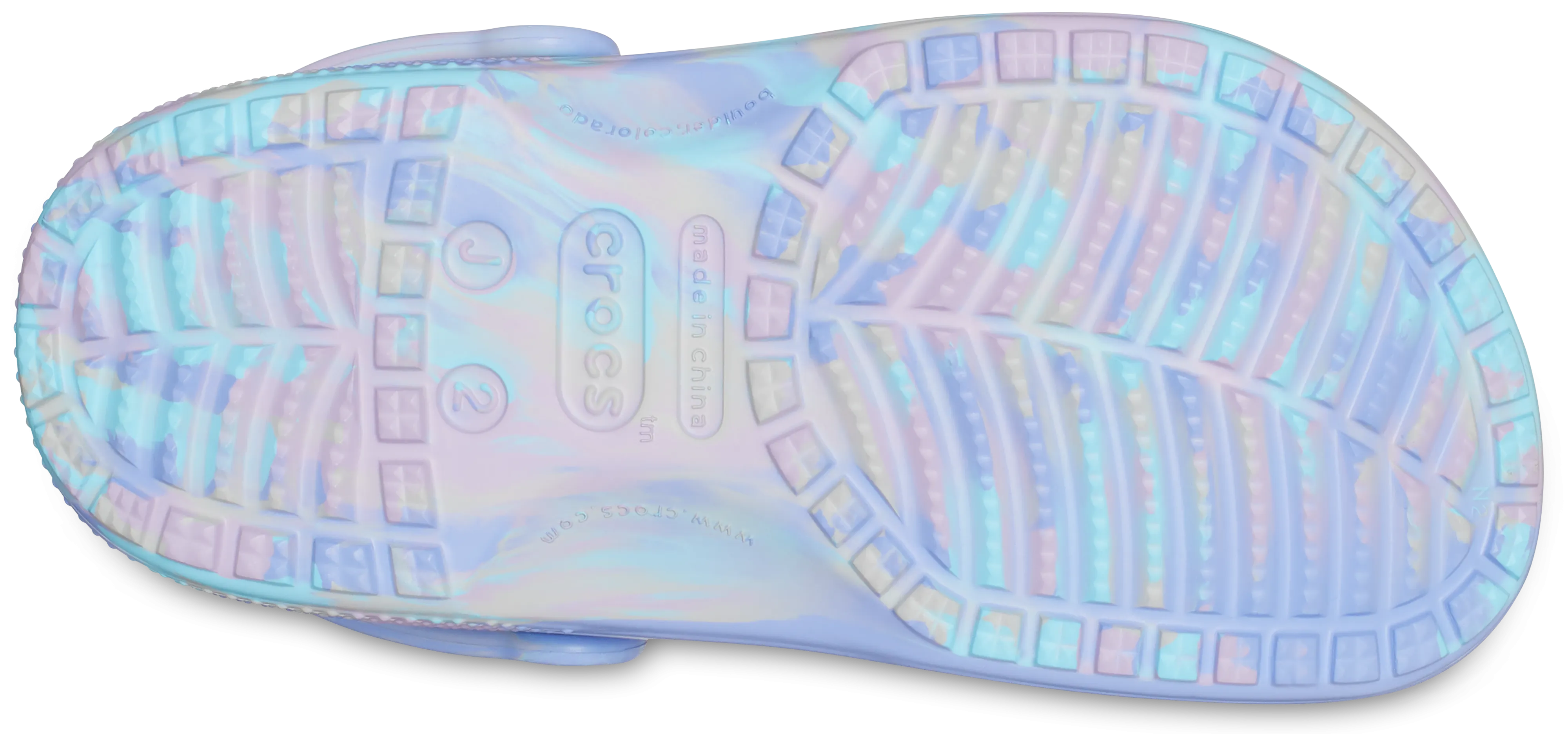 Crocs Kids Classic Clog | Moon Jelly Multi
