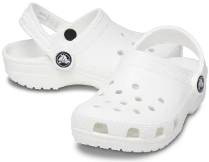 Crocs Kids Classic Clog | White