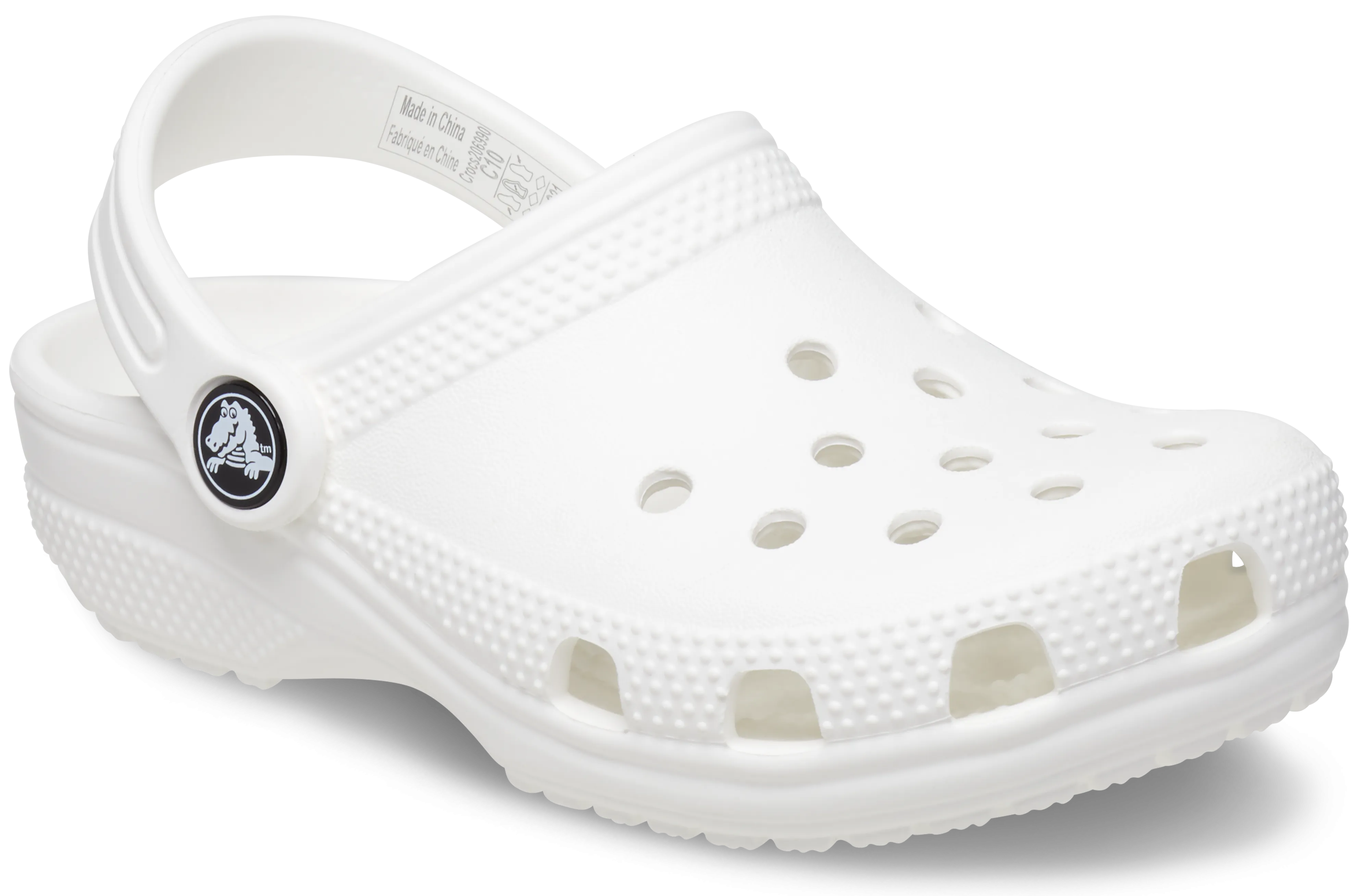 Crocs Kids Classic Clog | White