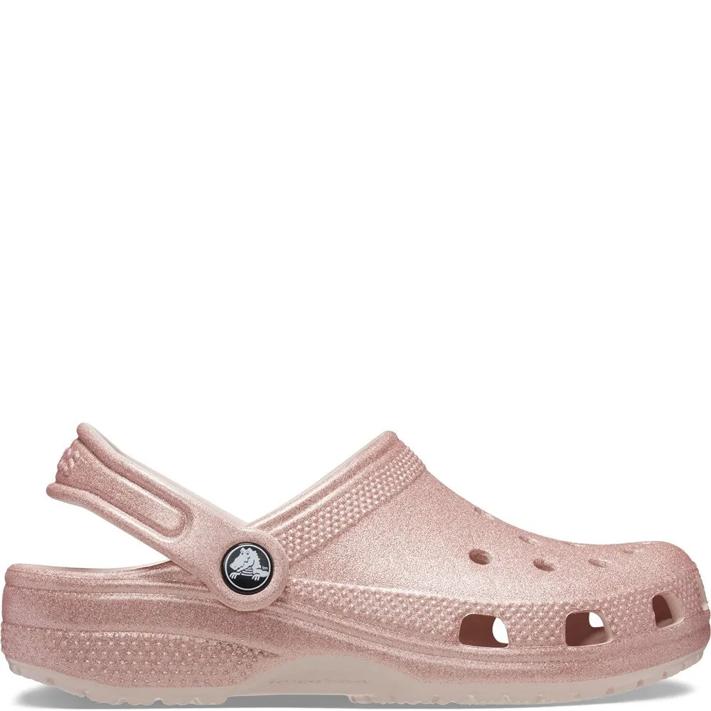 Crocs Kids Classic Glitter Clog
