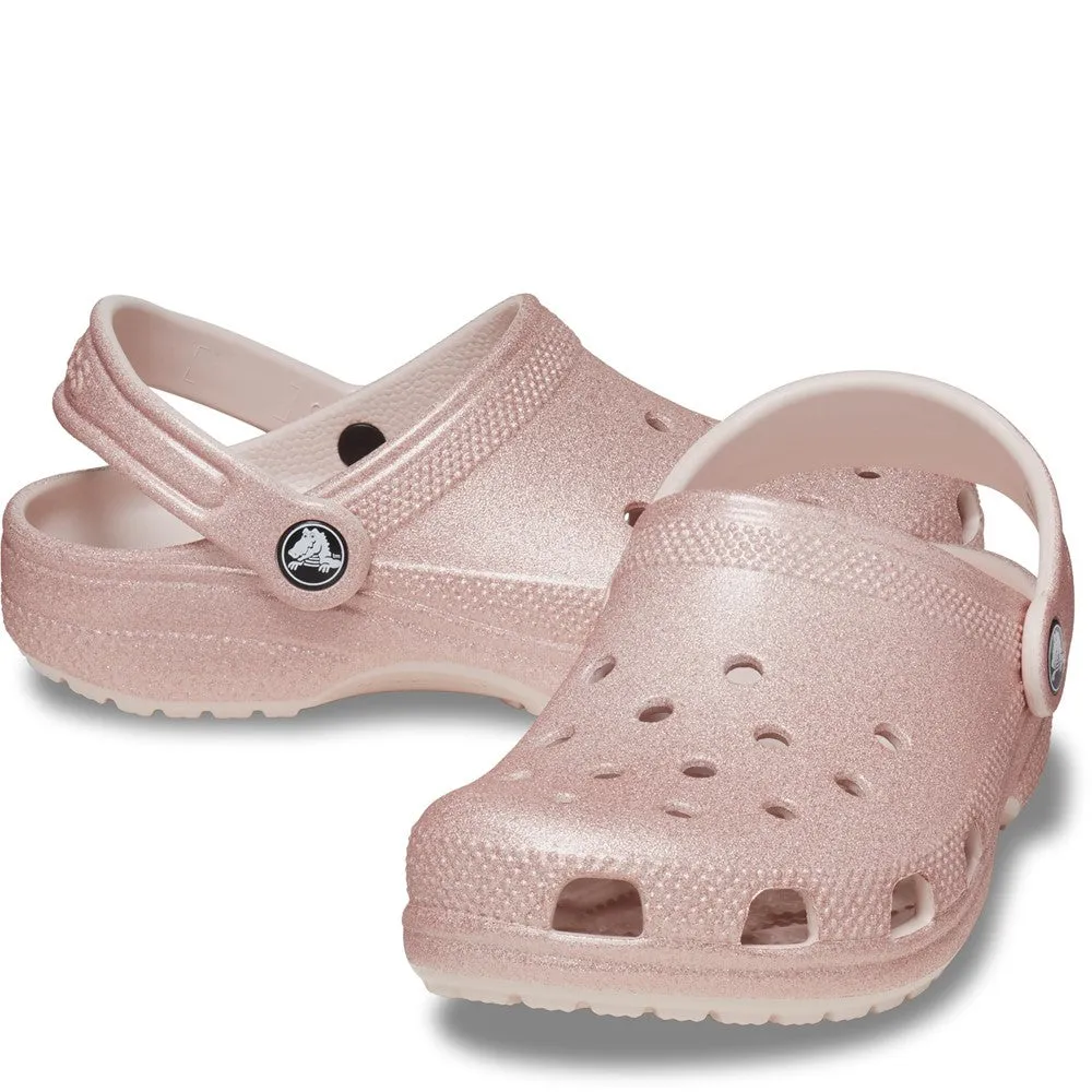Crocs Kids Classic Glitter Clog