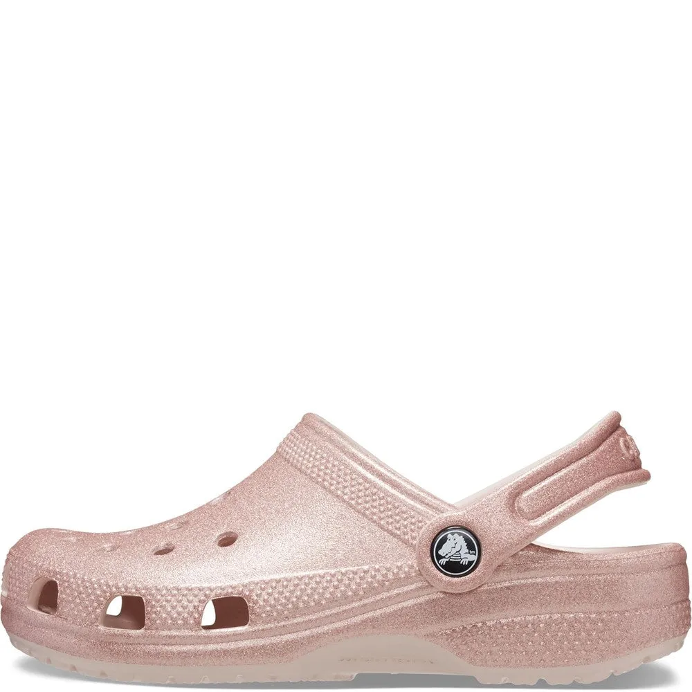 Crocs Kids Classic Glitter Clog