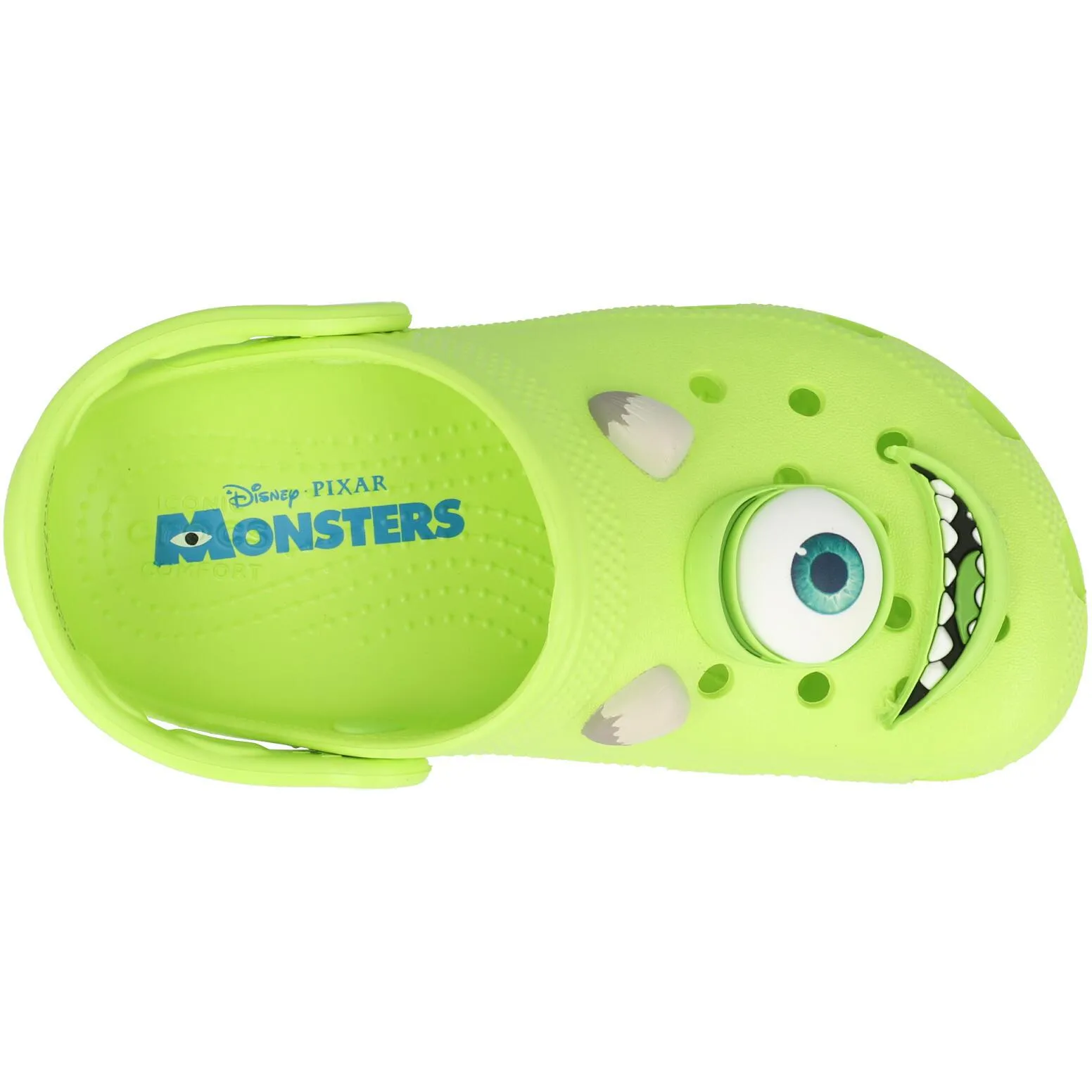 Crocs Kids Monsters Inc Mike Wazowski Green Clogs