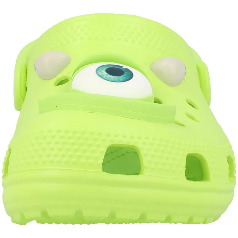 Crocs Kids Monsters Inc Mike Wazowski Green Clogs