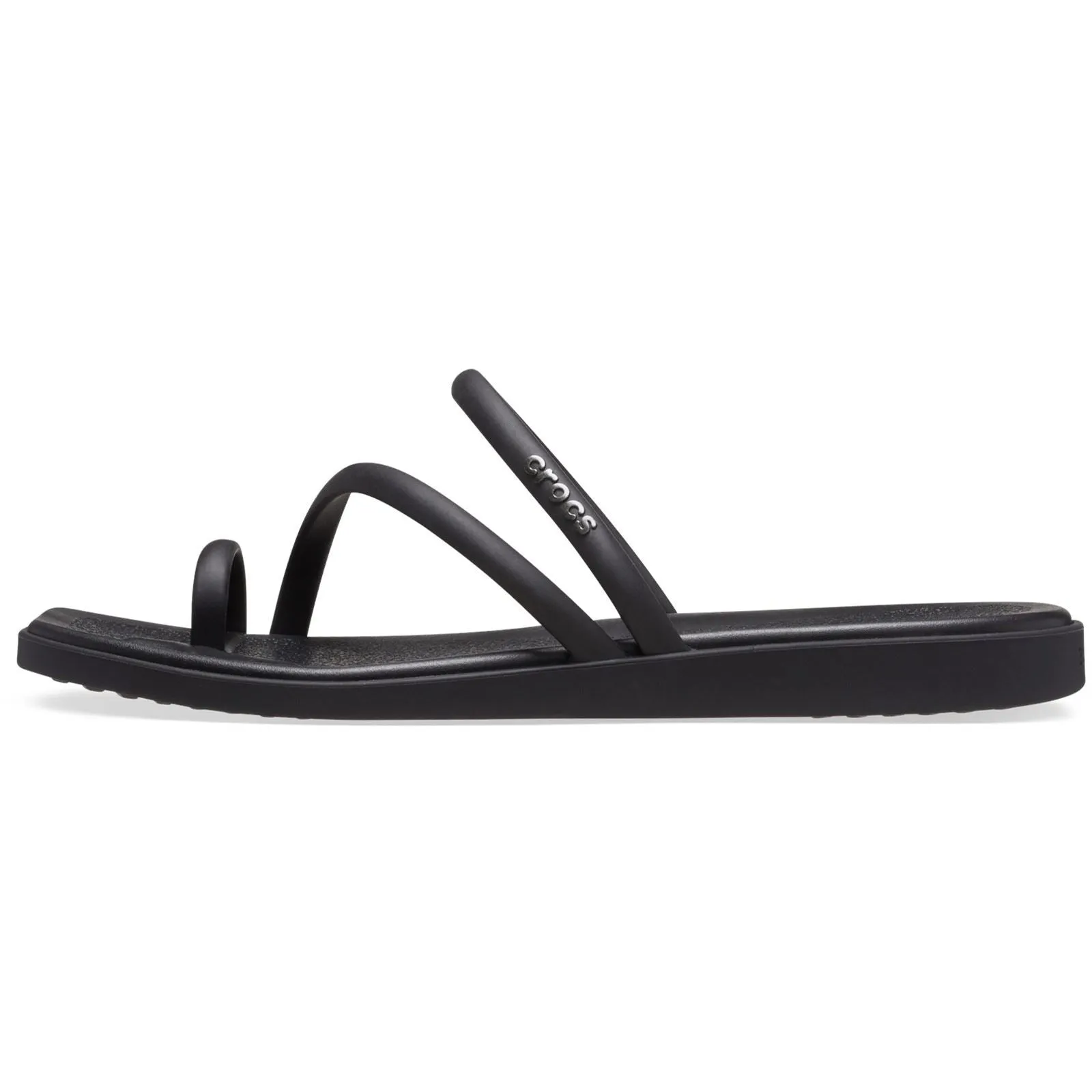 Crocs Miami Toe Loop Sandal Women's Black Sandals