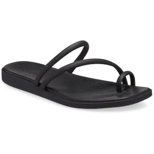 Crocs Miami Toe Loop Sandal Women's Black Sandals