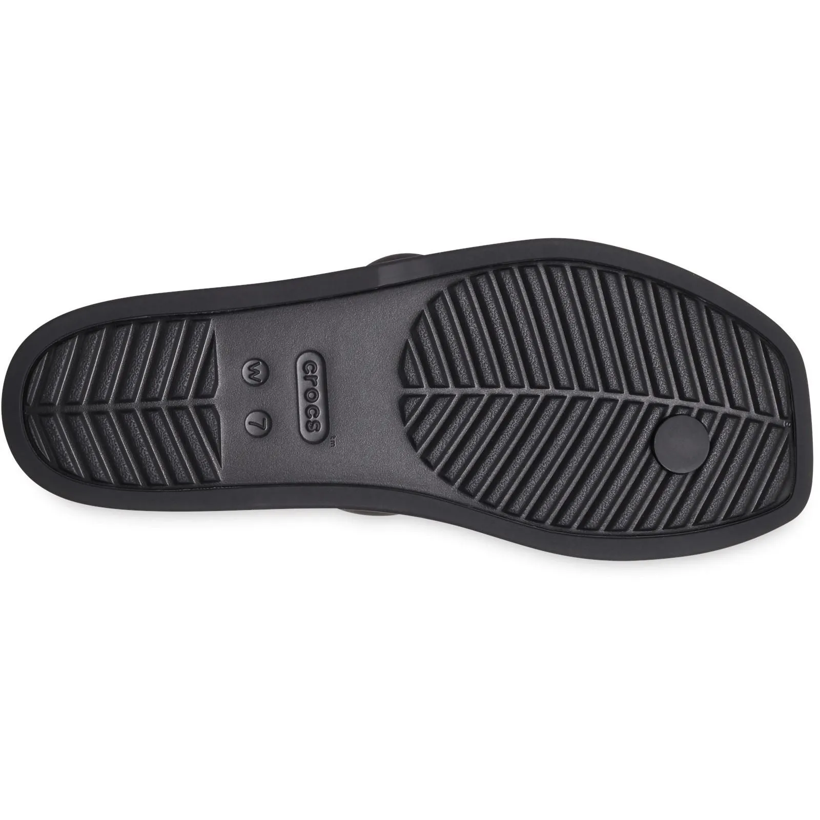 Crocs Miami Toe Loop Sandal Women's Black Sandals