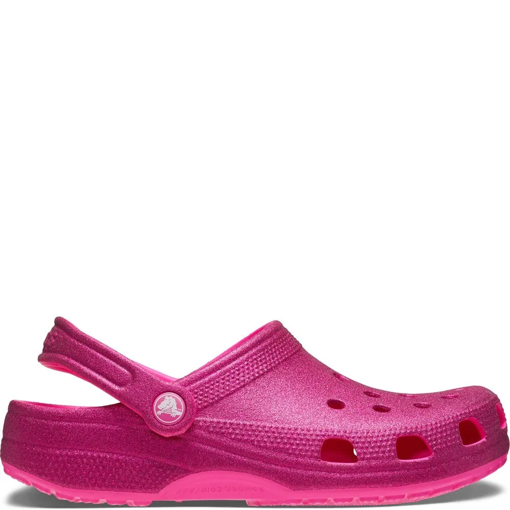 Crocs Unisex Classic Glitter Clog