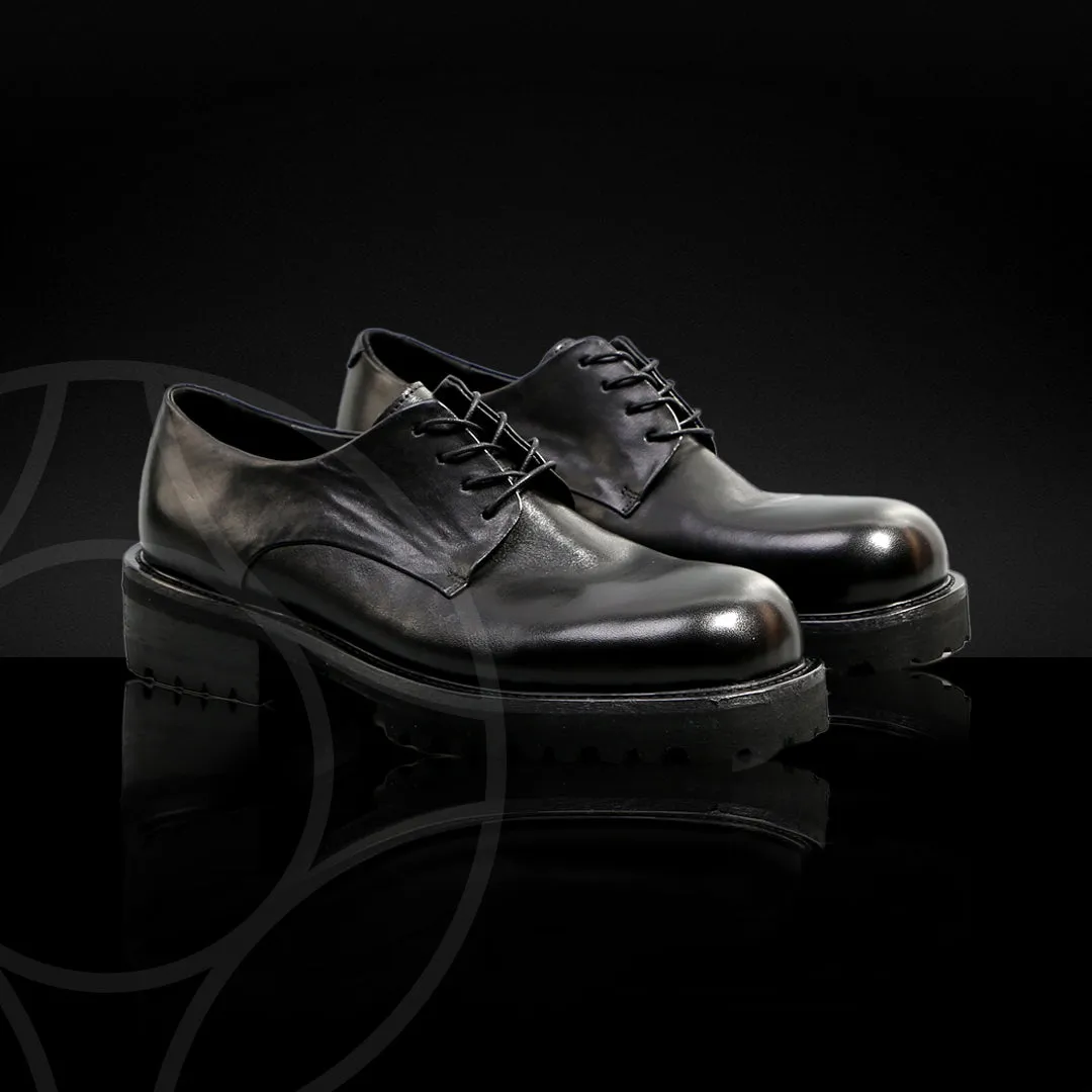DARIAN Classic Derby Leather Shoes