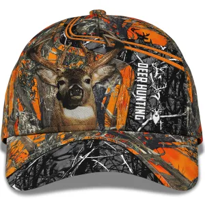 Deer Hunting Camo Leaves Classic Cap - Hdmt