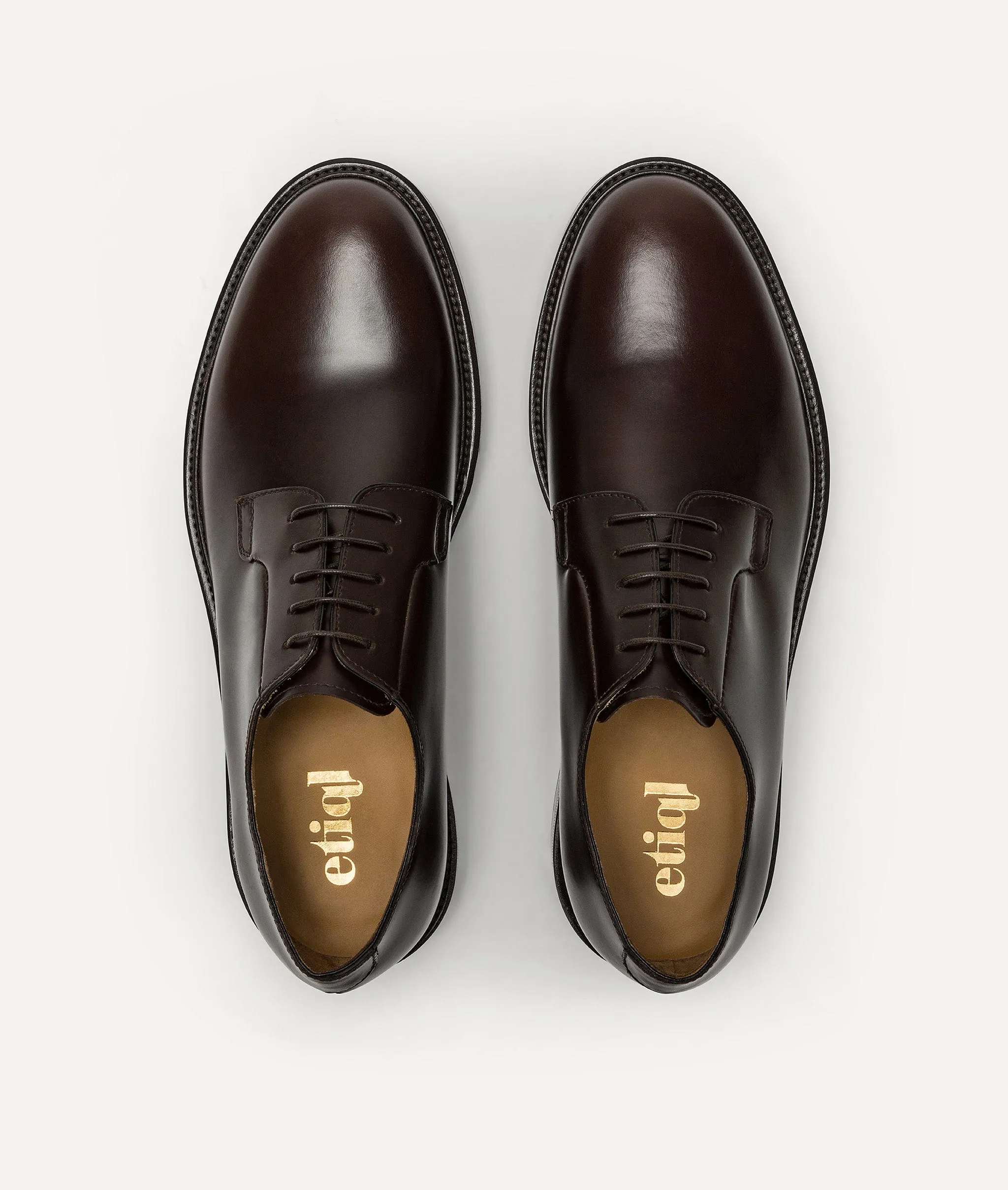 Derby in Calf Leather