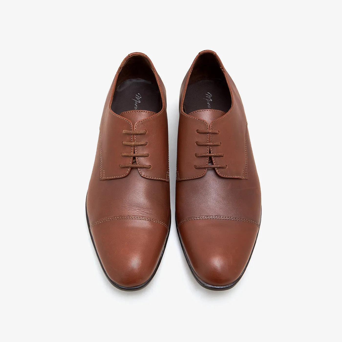 Derby Mens Leather Formal Shoes