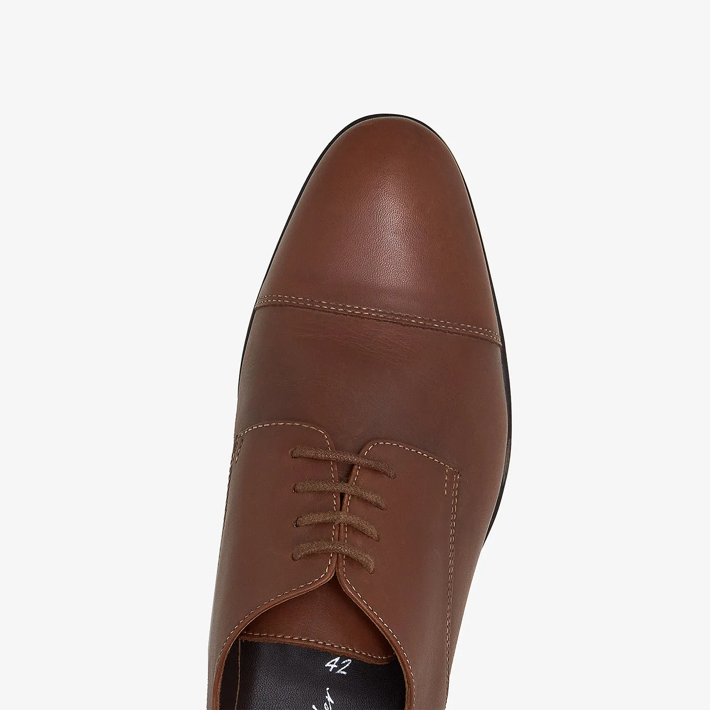 Derby Mens Leather Formal Shoes