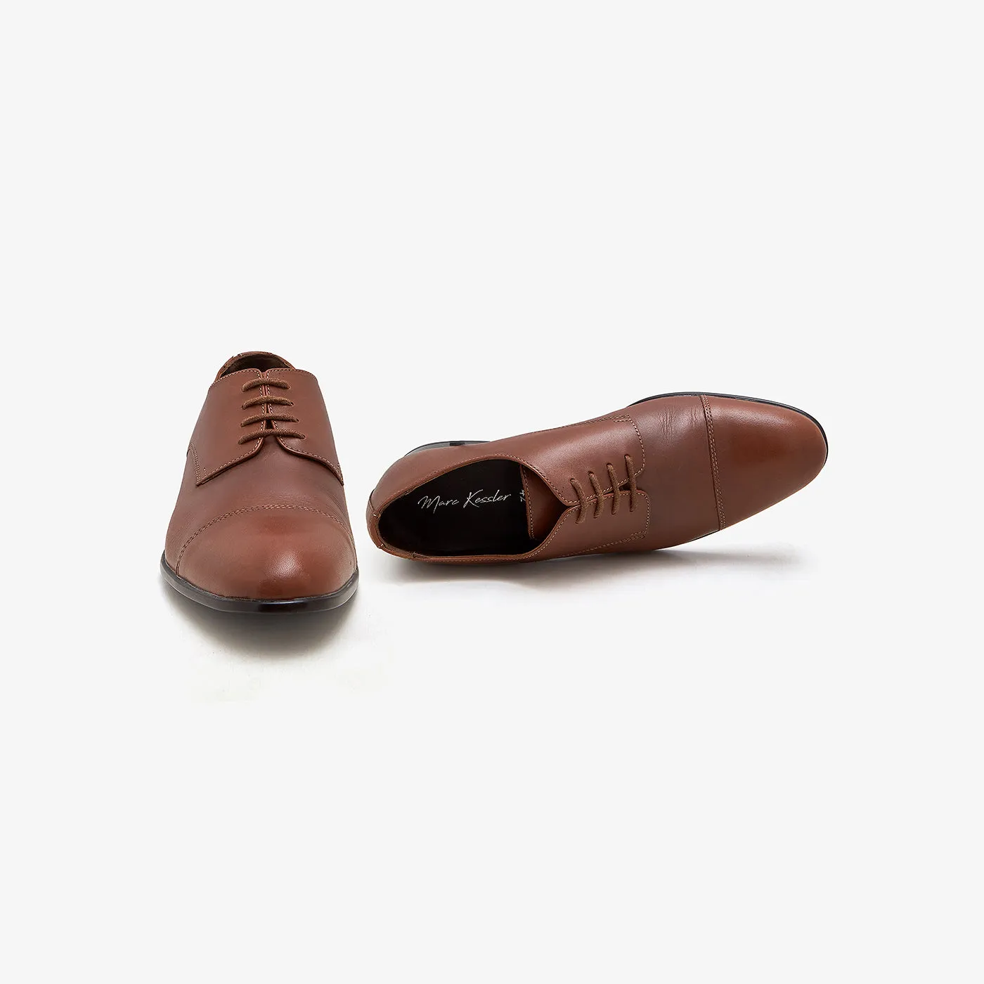 Derby Mens Leather Formal Shoes