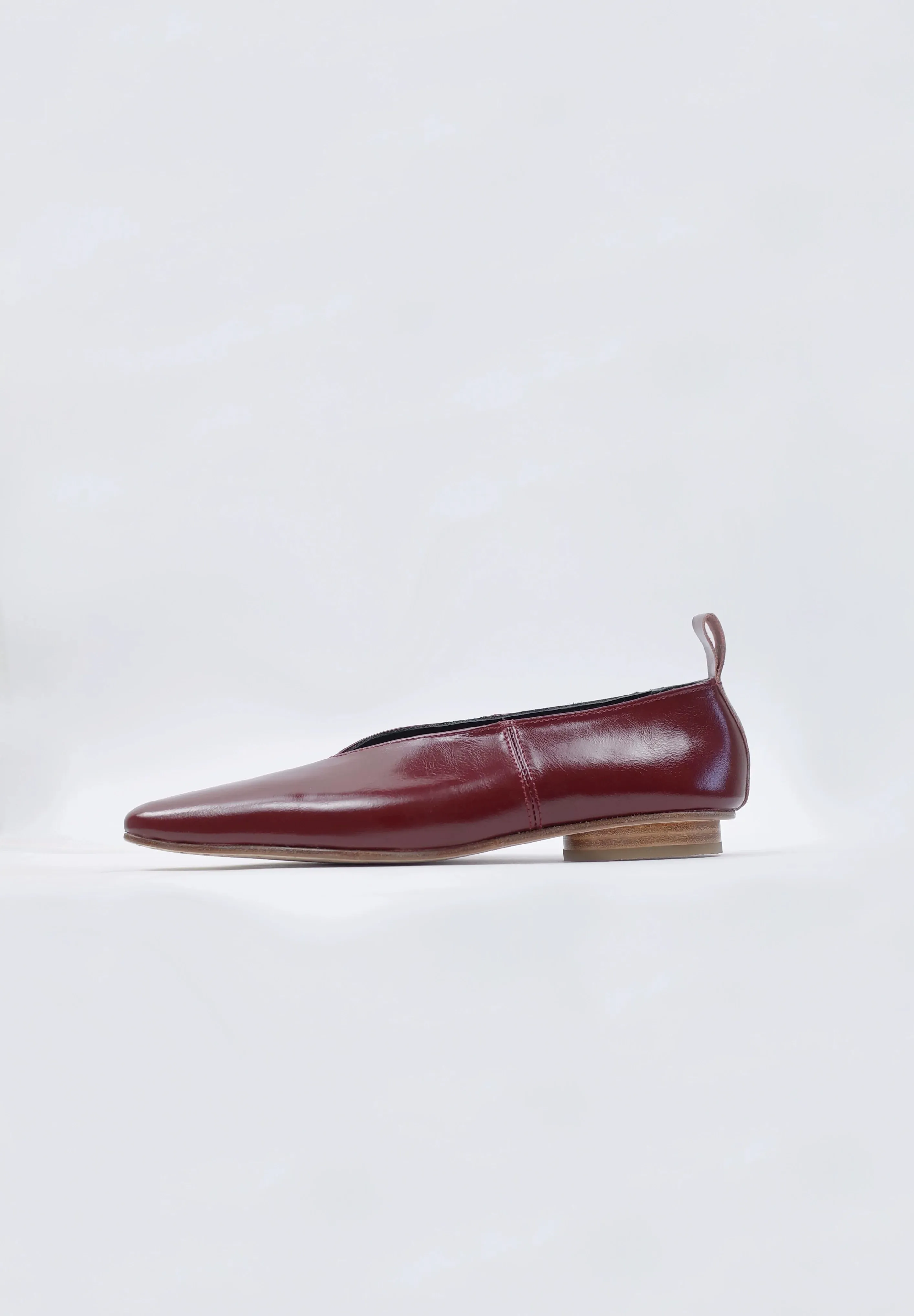 Designer Square-Toe Lace-Up Shoes