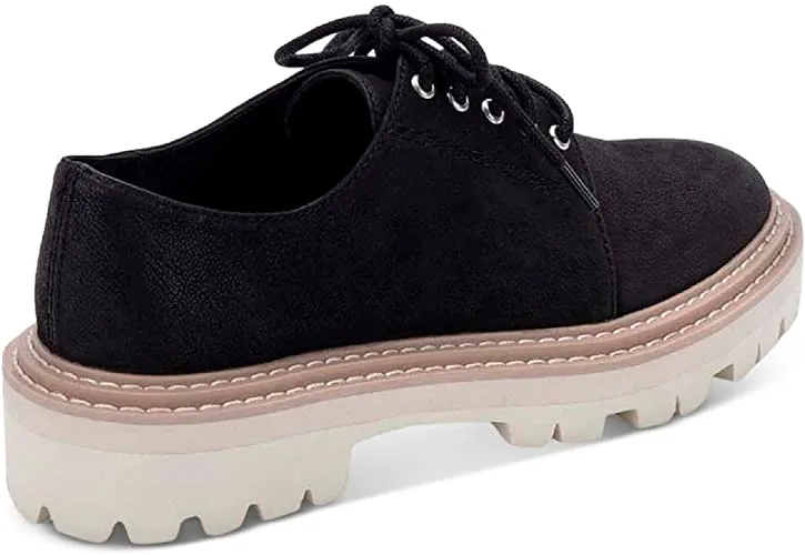 Dolce Vita Women's Martie Oxford, Onyx Nubuck, 10