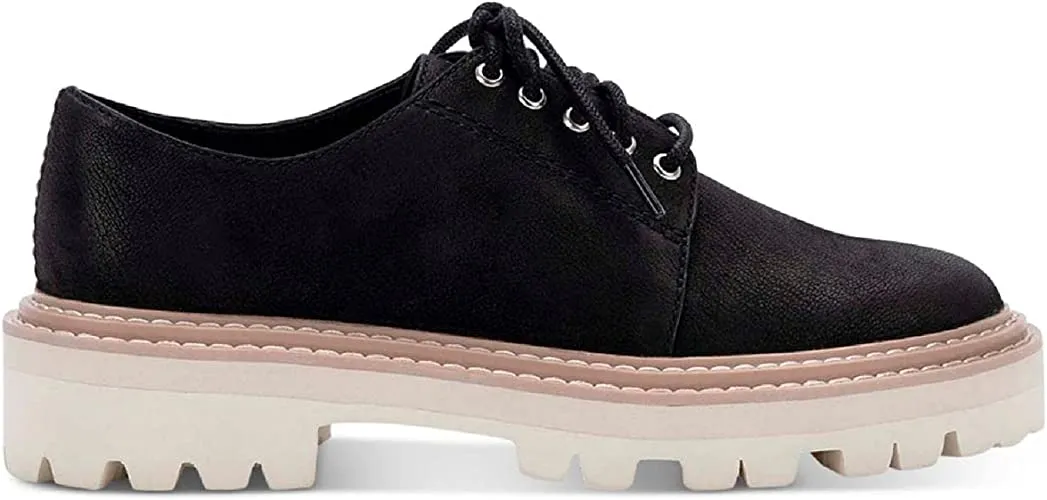 Dolce Vita Women's Martie Oxford, Onyx Nubuck, 10