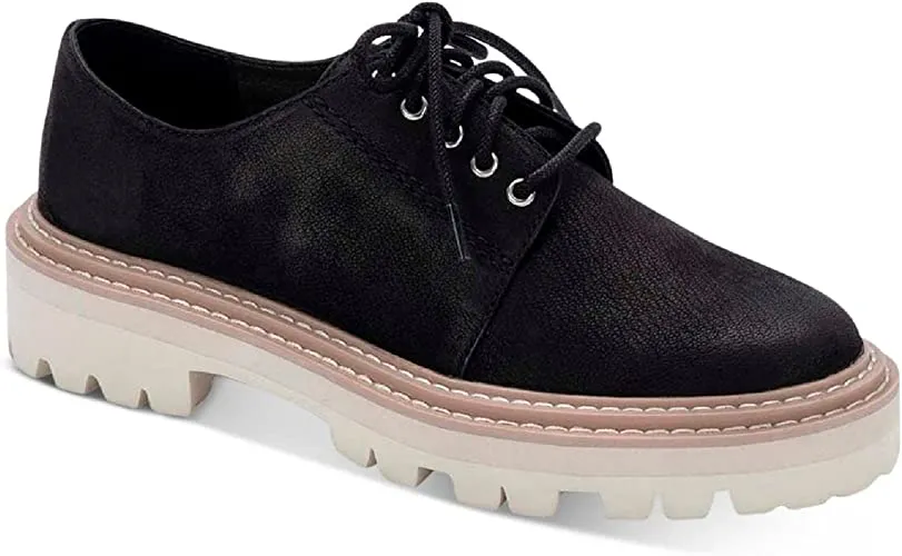 Dolce Vita Women's Martie Oxford, Onyx Nubuck, 10