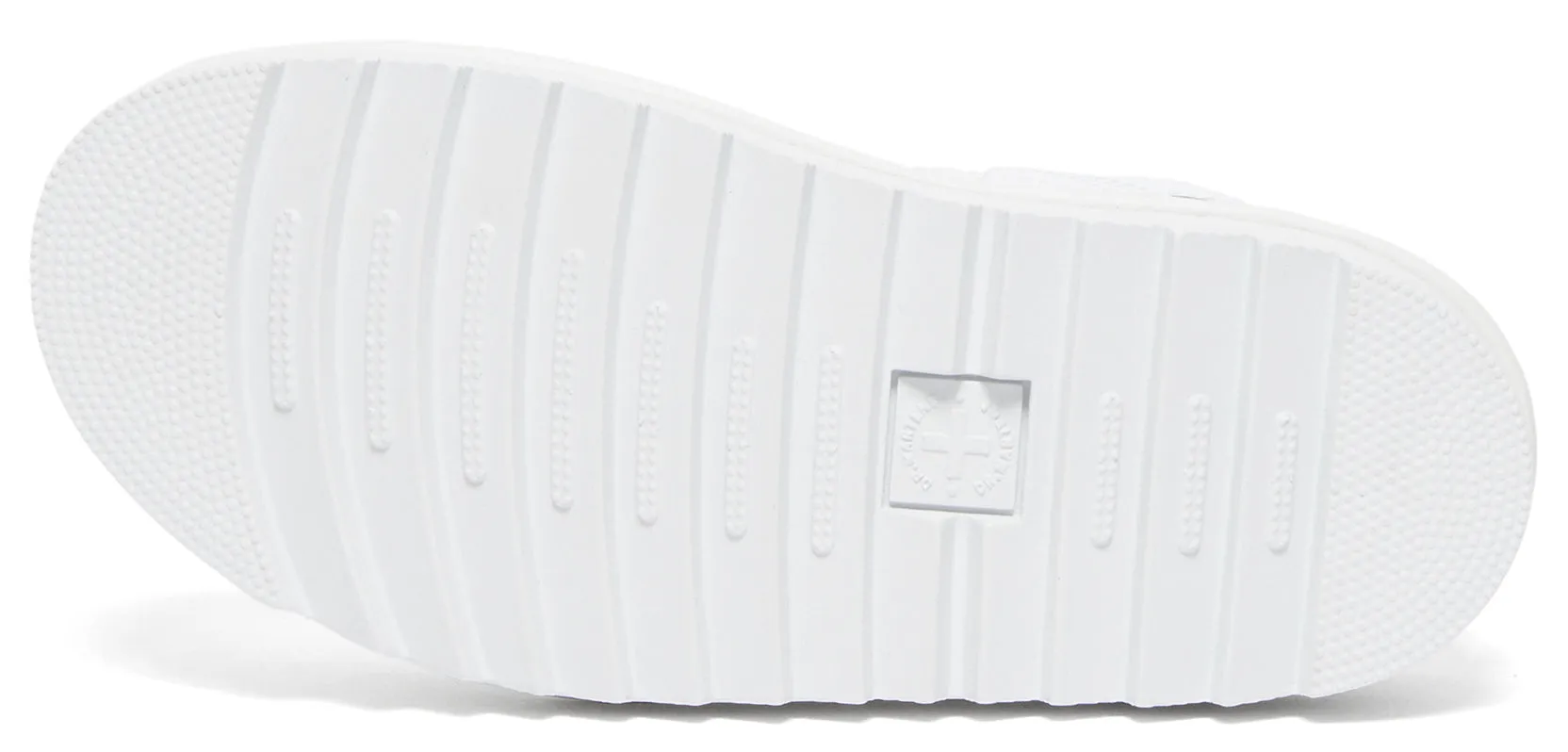 Dr. Martens Women's Voss Mono White Hydro Leather