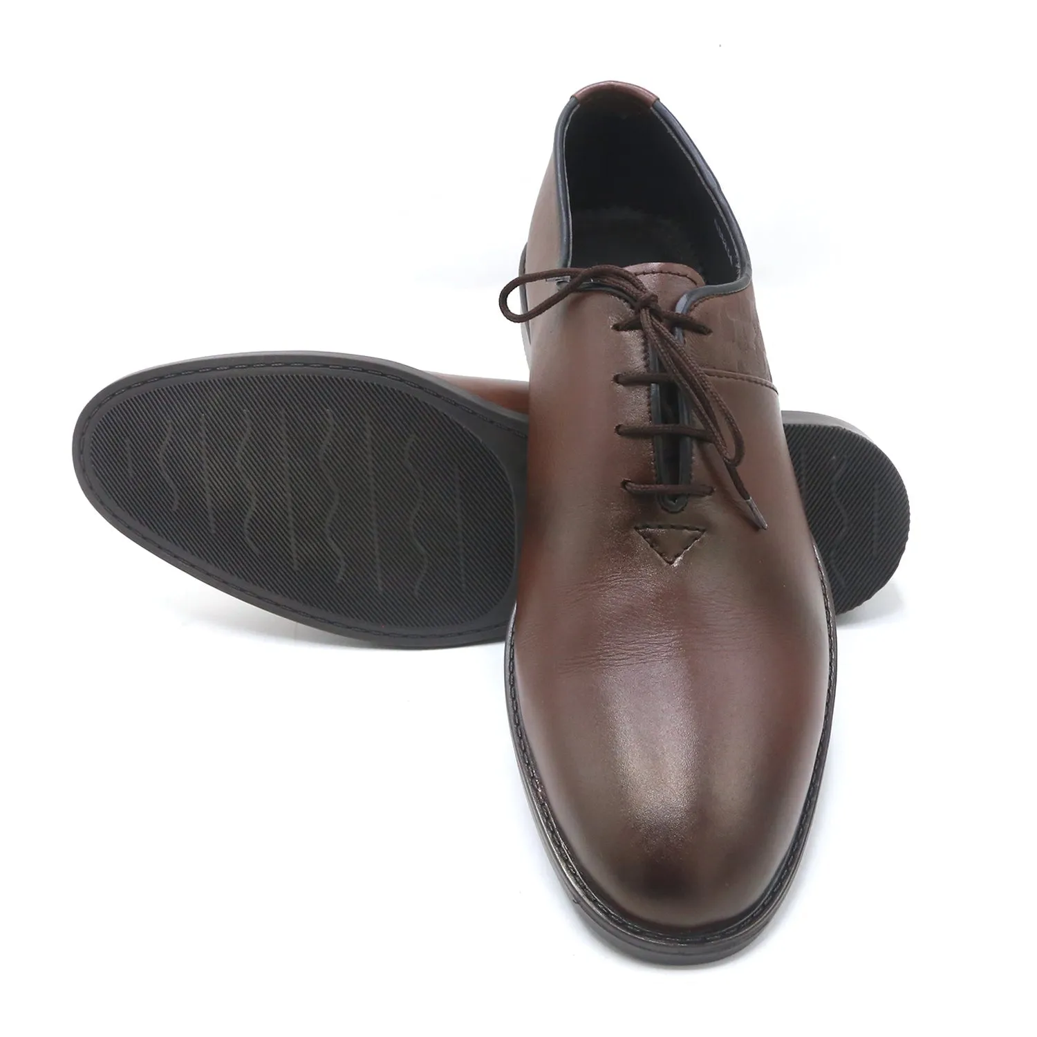 Eminent Classic Oxford-Style Dress Shoes - Brown