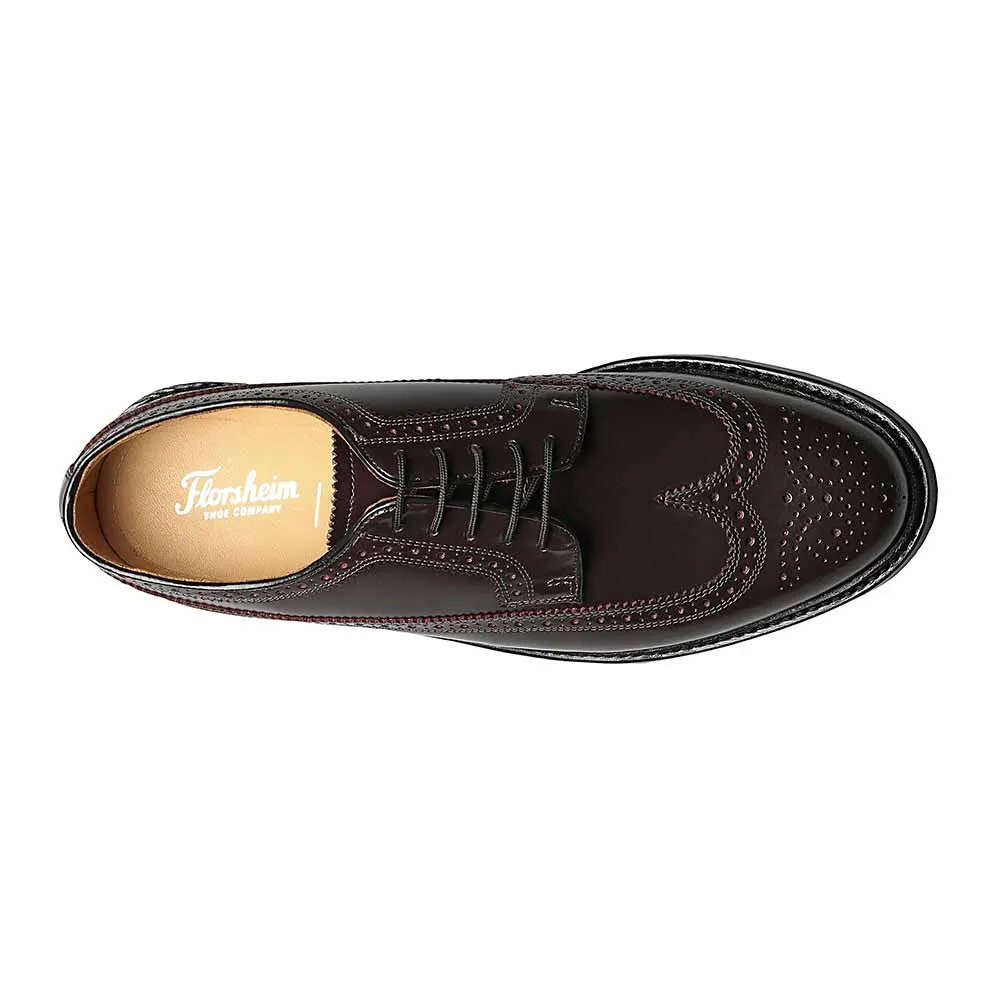 Florsheim Kenmoor Oxford Burgundy Wingtip Shoes