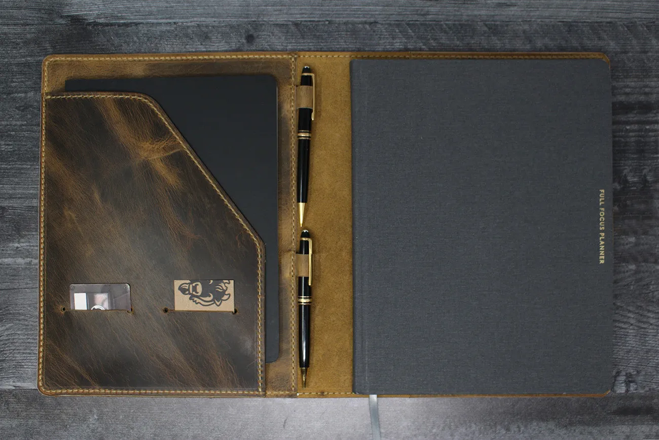 Full Focus Planner PORTFOLIO Leather Cover