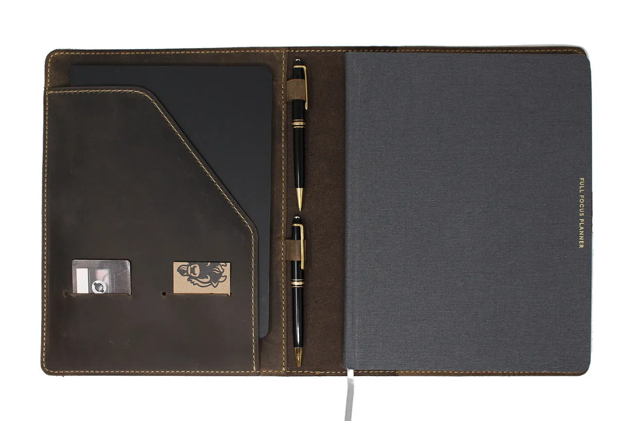 Full Focus Planner PORTFOLIO Leather Cover