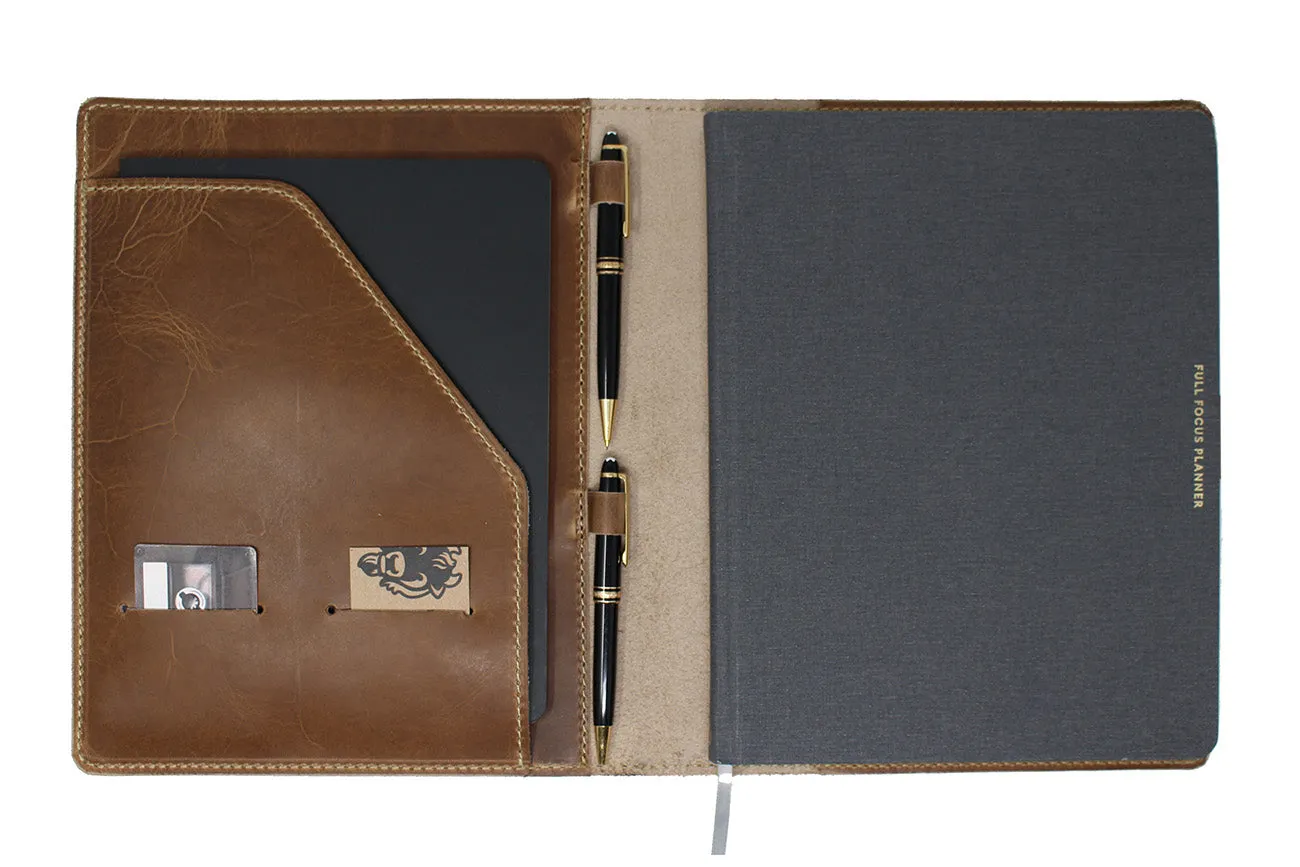 Full Focus Planner PORTFOLIO Leather Cover