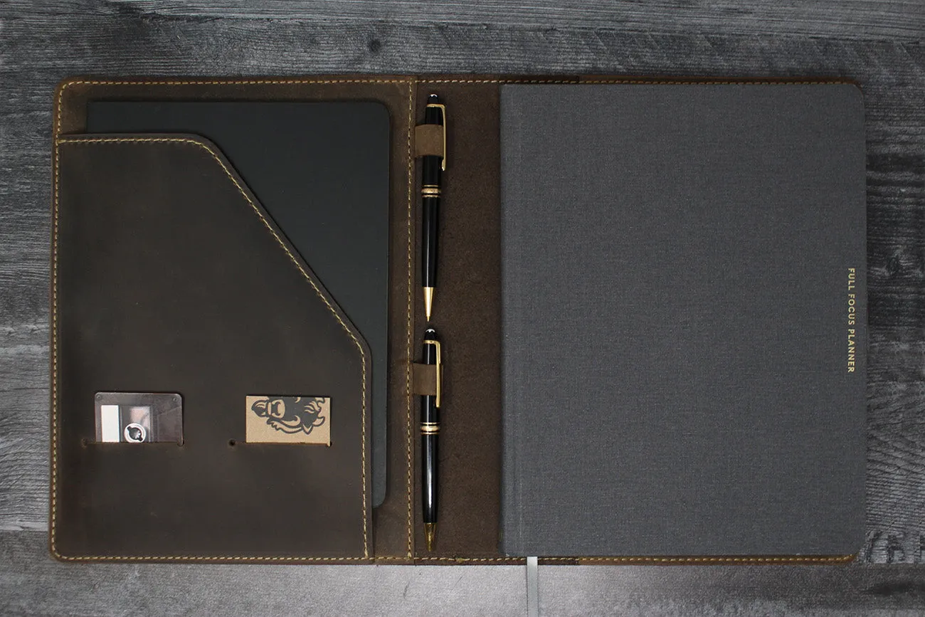 Full Focus Planner PORTFOLIO Leather Cover