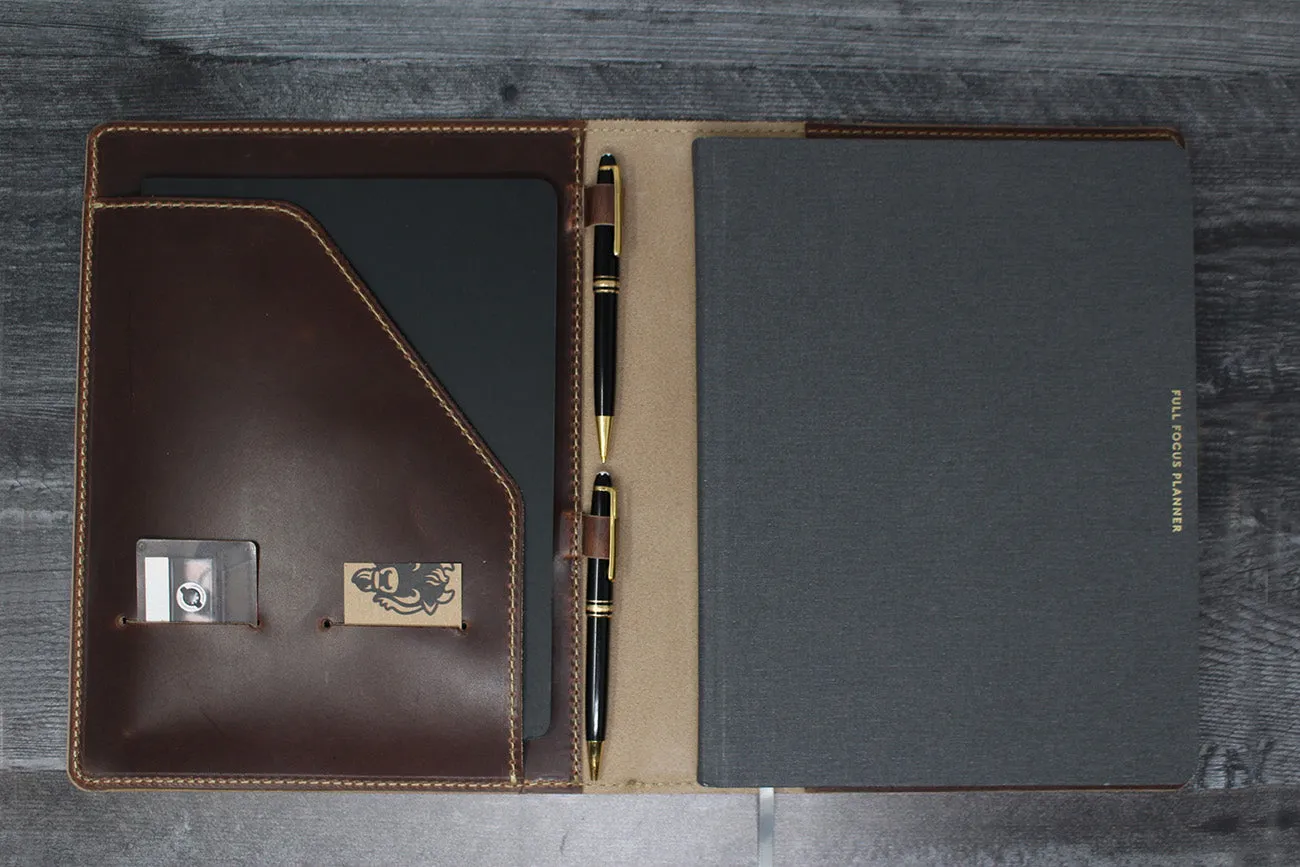 Full Focus Planner PORTFOLIO Leather Cover