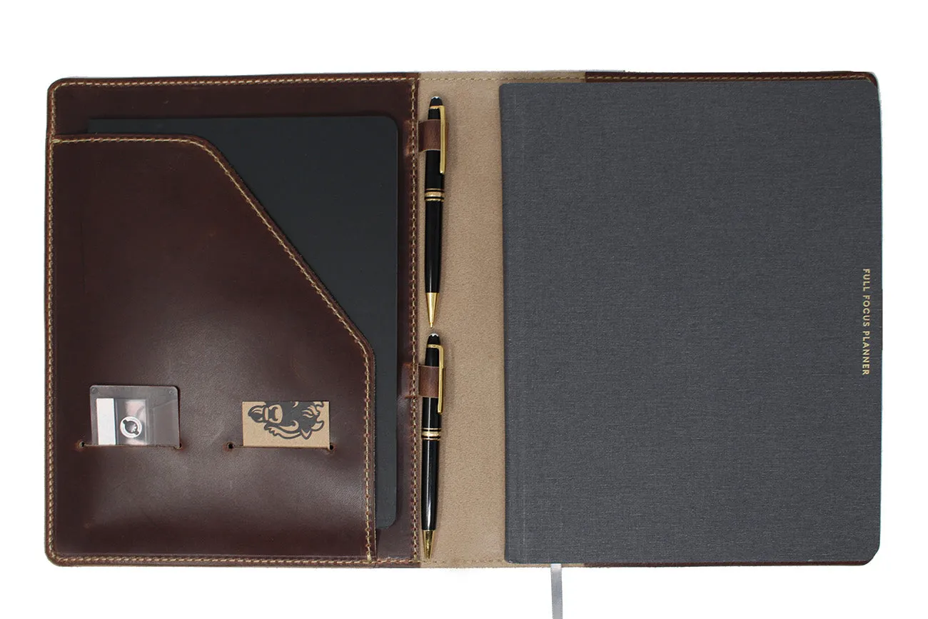 Full Focus Planner PORTFOLIO Leather Cover