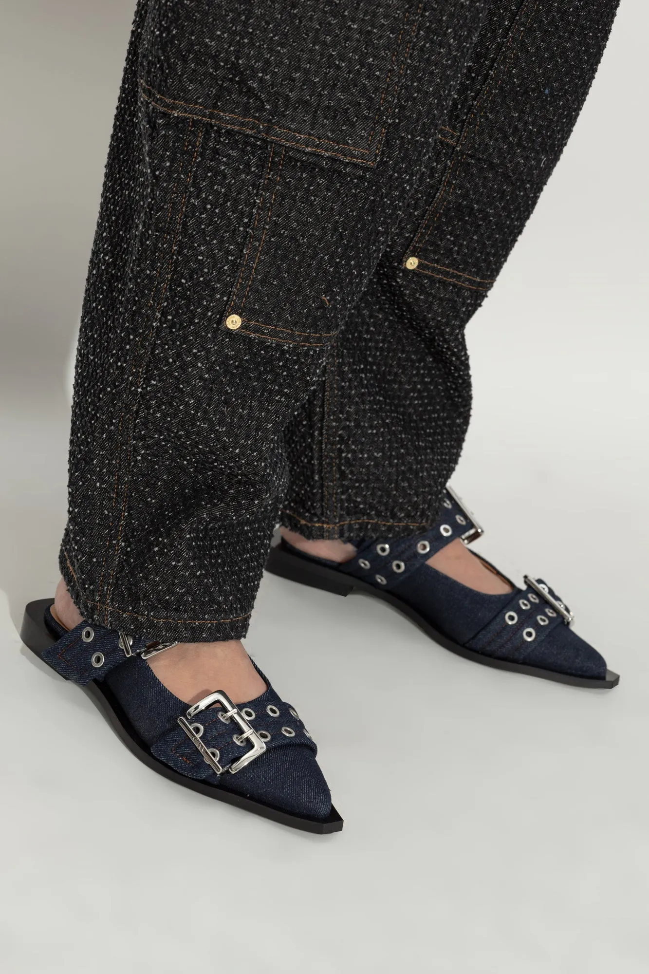 Ganni Shoes with Buckles