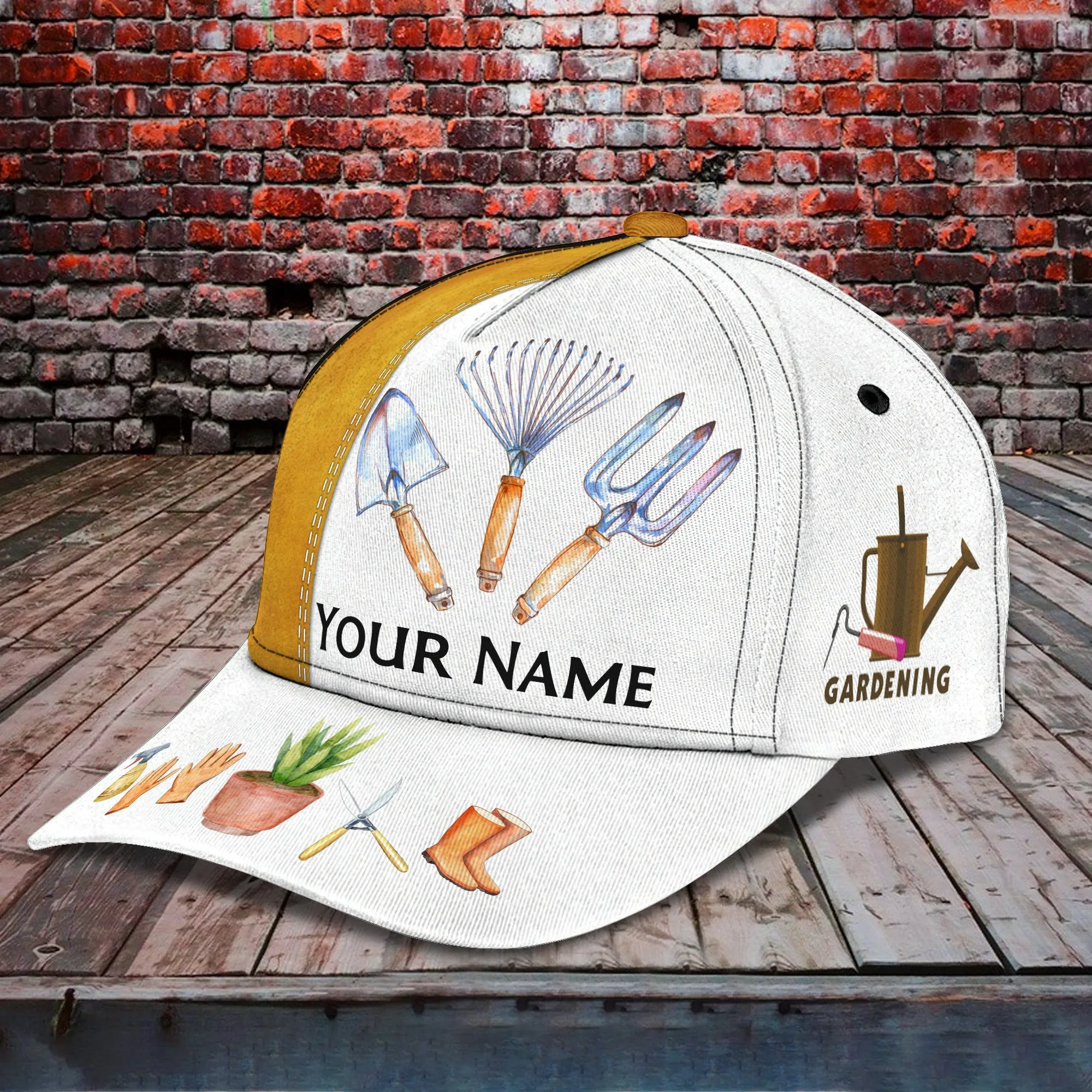 Gardening 28 - Personalized Name Cap - QA99