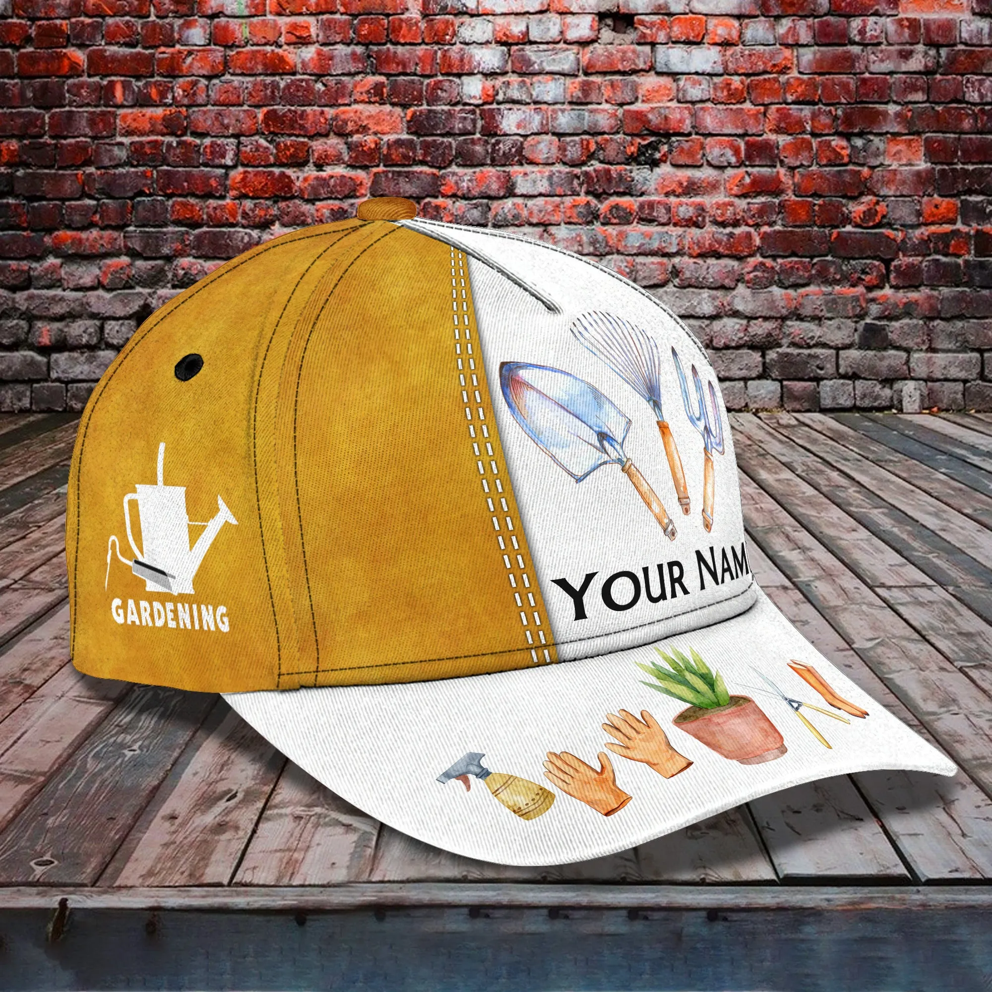 Gardening 28 - Personalized Name Cap - QA99